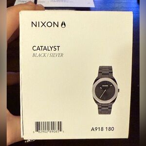 Nixon Women's Catalyst Black Dial Watch - A918-180